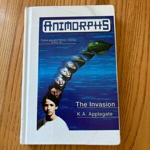 Animorphs #1 HARDCOVER Book The Invasion By K.A. Applegate BTSB bound Y2K Vtg